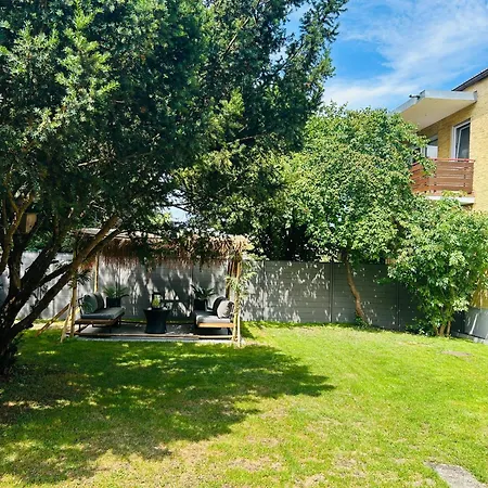 Lägenhet Kj Bis 10p-zentral-garten-wifi-parken-grill *